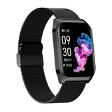 Bluetooth Call Information Push Sports Bracelet Smart Watch Black steel 0 - Tophatter Daily Deals