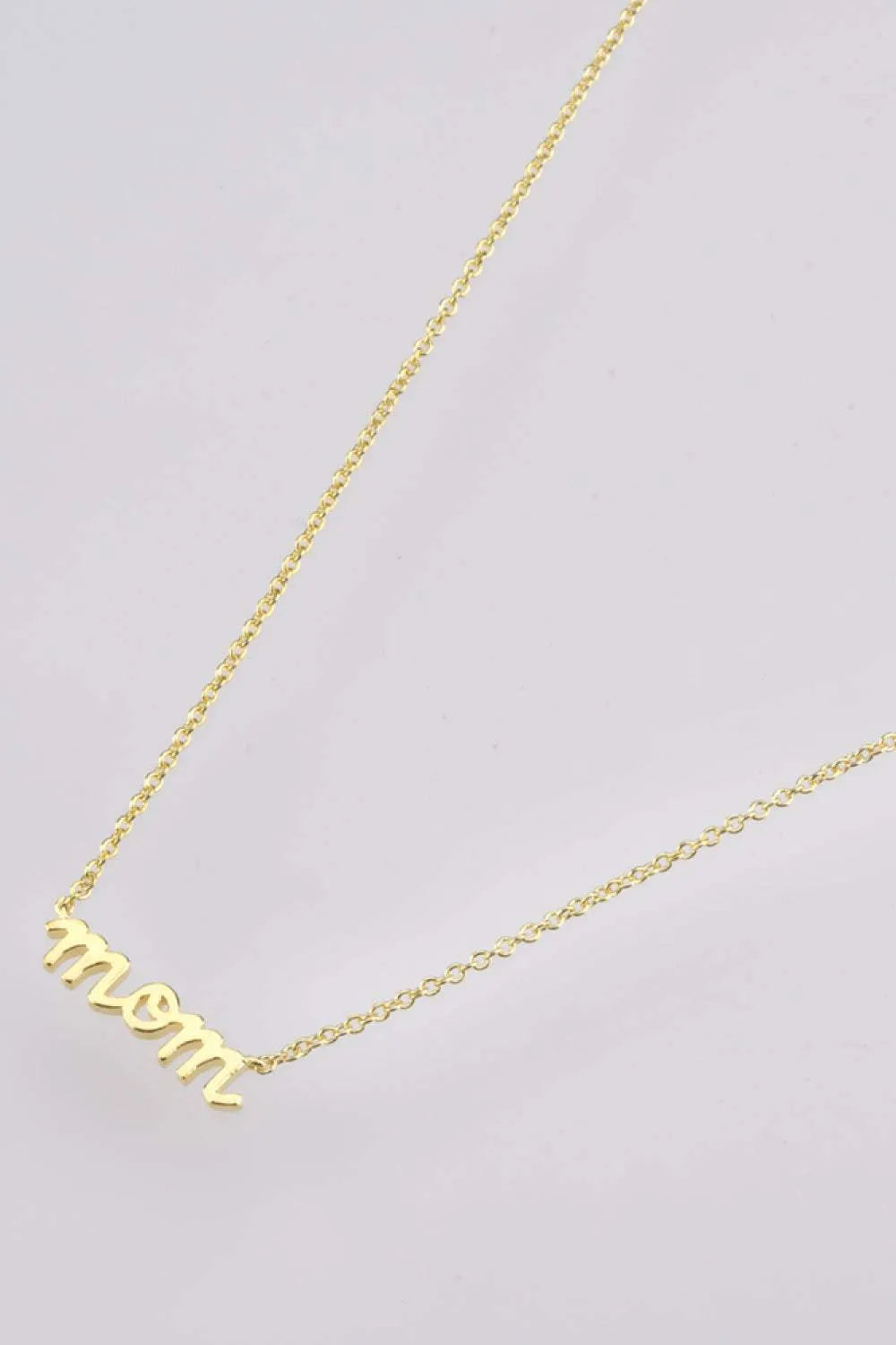 MOM 925 Sterling Silver Necklace Necklaces - Tophatter Daily Deals