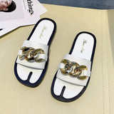I am Lazy & Fancy Slippers White Slippers - Tophatter Daily Deals