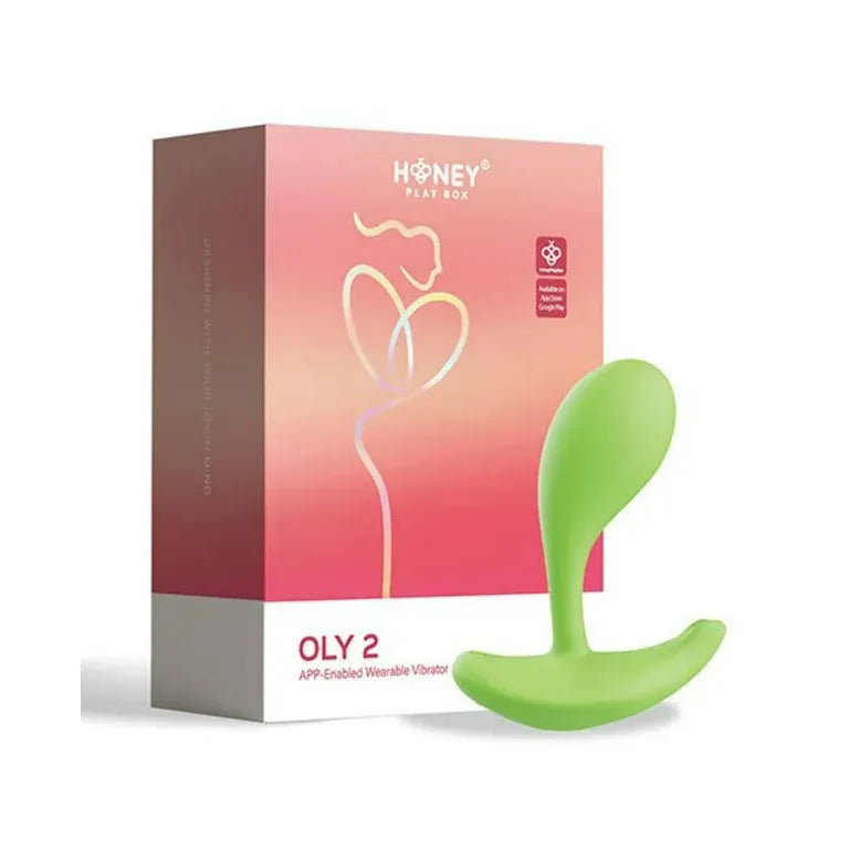 Oly 2 (Blue / Green ) – App-Enabled Wearable G-Spot Vibrator > Sex Toys For Ladies > Panty Vibes - Tophatter Daily Deals