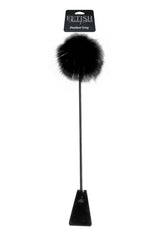 Pipedream - Fetish Fantasy Limited Edition - Feather Tickler & Crop - Black BDSM - Tophatter Daily Deals