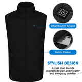 Heated Vest Nine Zone Lightweight Outdoor Fall 2025 Warmth - Tophatter Daily Deals