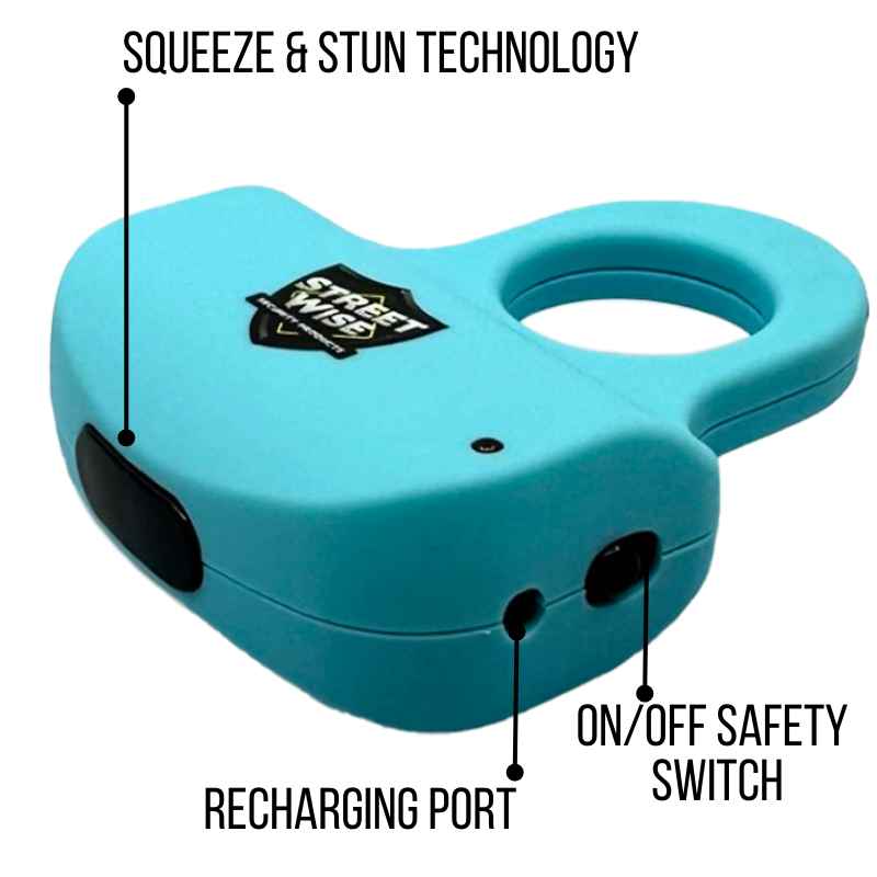 Sting Ring Stun Gun Runners Self Defense 18 Million Volts Stun Guns - Tophatter Daily Deals