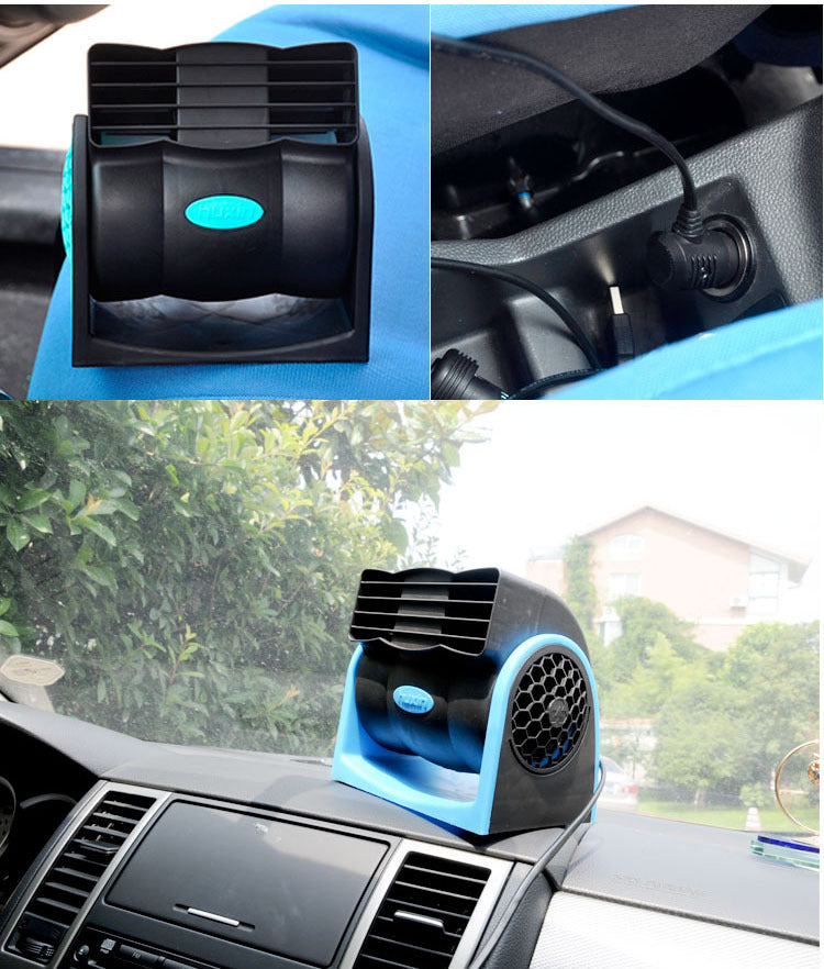 Adjustable Universal Car Electric Air Cooling Fan 0 - Tophatter Daily Deals