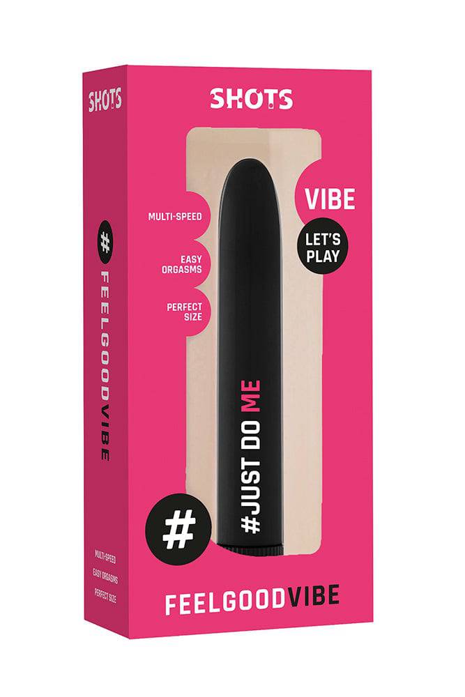 Shots Toys - FeelGood Vibe - JustDoMe Bullet Vibrator - Black Sex Toy - Tophatter Daily Deals