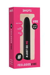 Shots Toys - FeelGood Vibe - JustDoMe Bullet Vibrator - Black Sex Toy - Tophatter Daily Deals