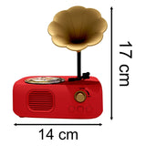Retro Gramophone Musical Advent Calendar | Music Box Christmas Advent Calendar Advent Calendar - Tophatter Daily Deals