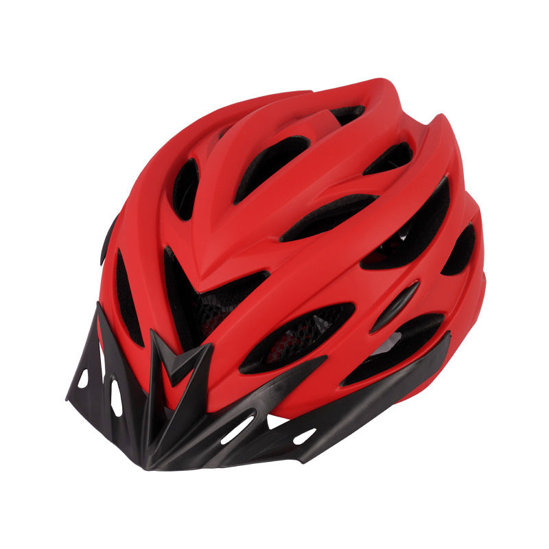 Bicycle Helmet Head Cap Integrated Mountain Road Bike Bicycle Light 0 - Tophatter Daily Deals