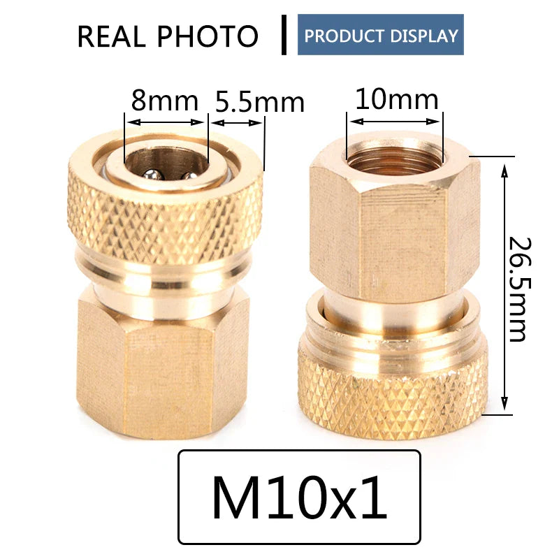 FEMALE 8MM FOSTER, FEMALE THREADED - M10X1 - Tophatter's Army Deals ACCESSORIES - Tophatter Daily Deals