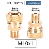FEMALE 8MM FOSTER, MALE THREADED - M10X1 - Tophatter's Army Deals ACCESSORIES - Tophatter Daily Deals