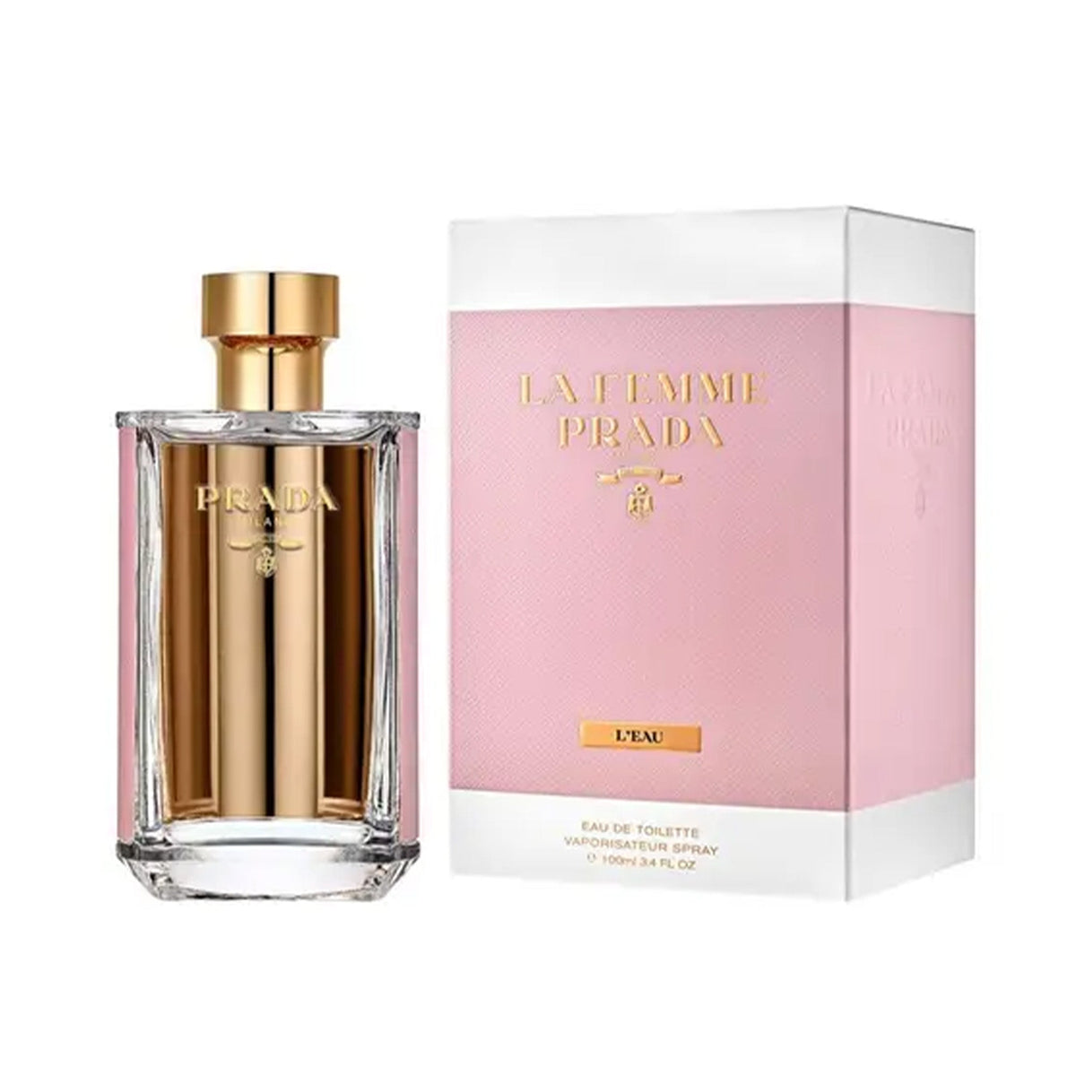 Prada La Femme L'Eau Eau De Toilette 100ml Spray - Tophatter Daily Deals