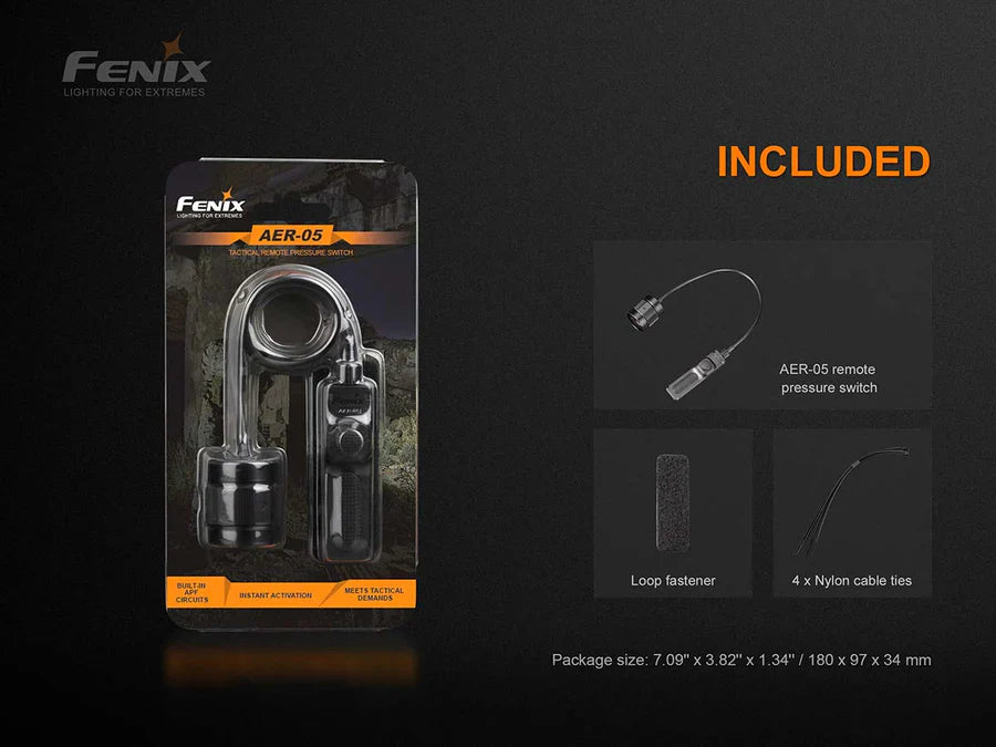FENIX AER- 05 REMOTE SWITCH - Tophatter's Army Deals FLASHLIGHTS - Tophatter Daily Deals