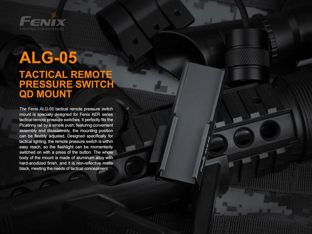 FENIX ALG - 05 PRESSURE SWITCH MOUNT - Tophatter's Army Deals FLASHLIGHTS - Tophatter Daily Deals
