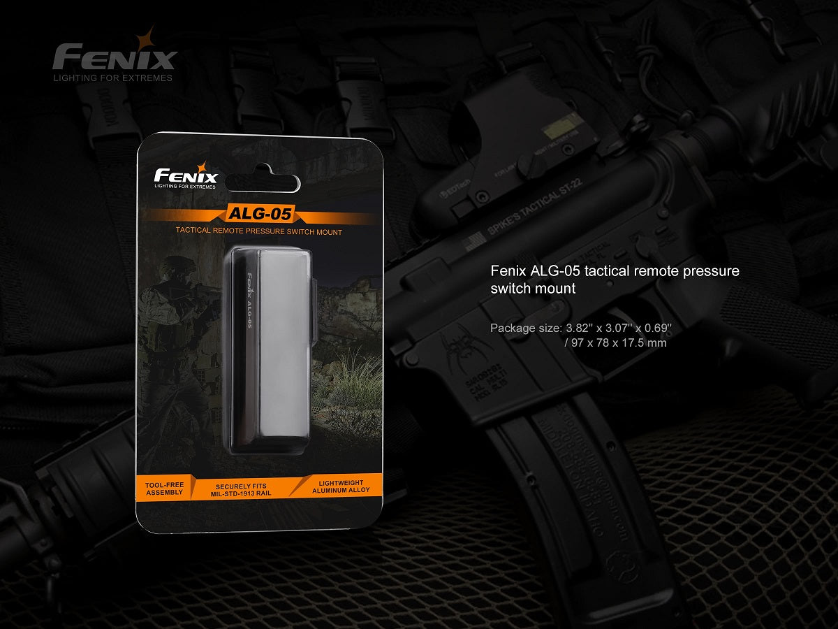 FENIX ALG - 05 PRESSURE SWITCH MOUNT - Tophatter's Army Deals FLASHLIGHTS - Tophatter Daily Deals