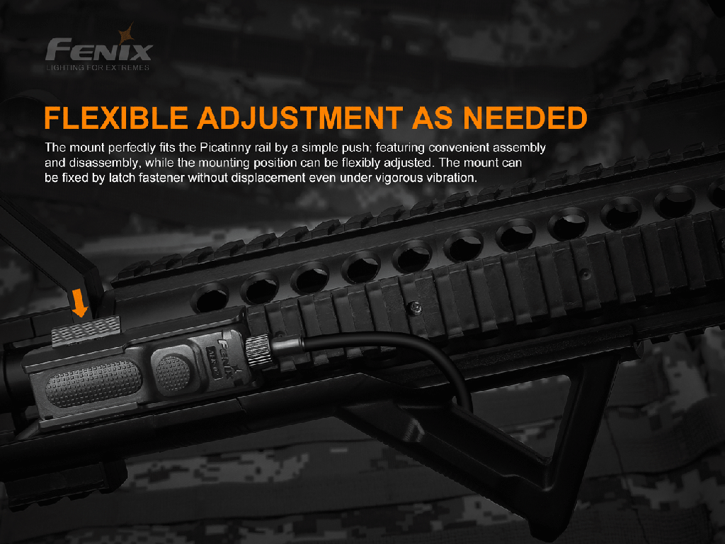 FENIX ALG - 05 PRESSURE SWITCH MOUNT - Tophatter's Army Deals FLASHLIGHTS - Tophatter Daily Deals