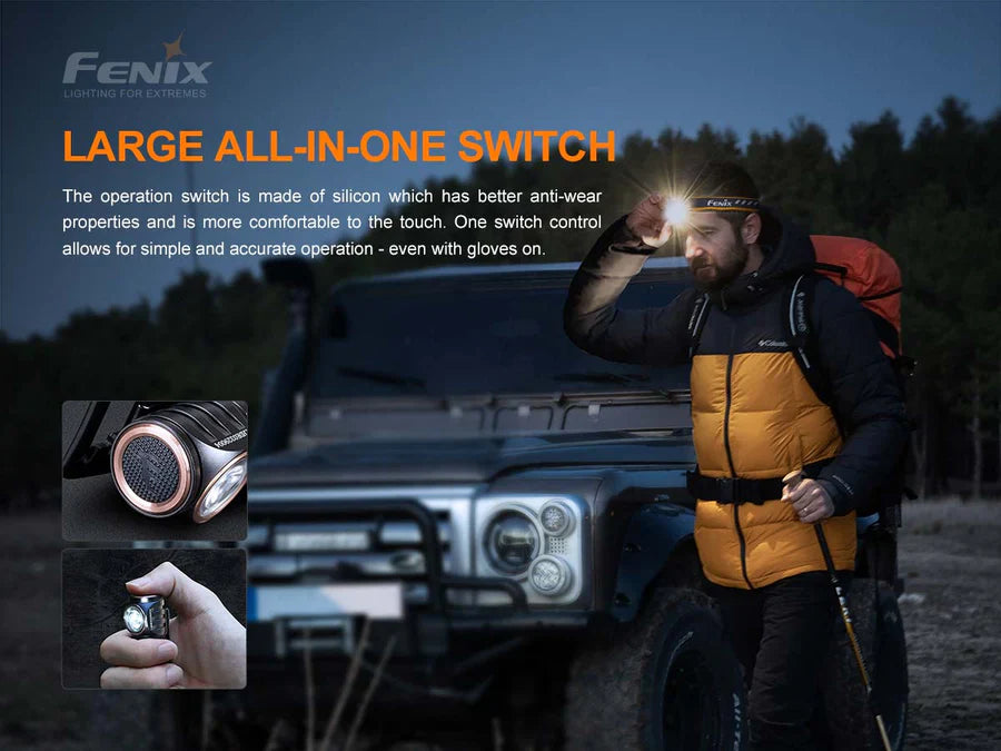 FENIX HM50R V2.0 RECHARGABLE HEADLAMP - Tophatter's Army Deals FLASHLIGHTS - Tophatter Daily Deals