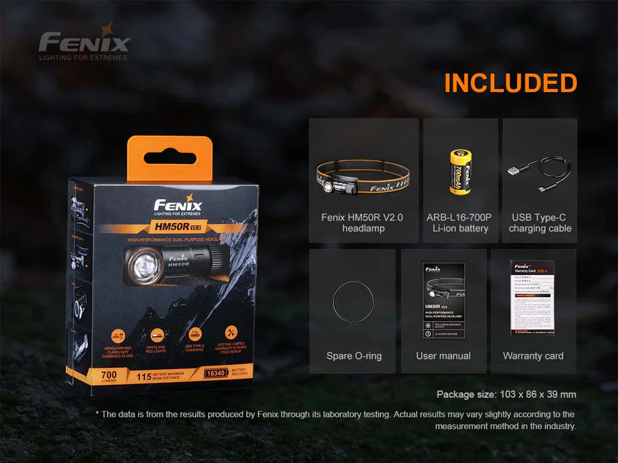 FENIX HM50R V2.0 RECHARGABLE HEADLAMP - Tophatter's Army Deals FLASHLIGHTS - Tophatter Daily Deals