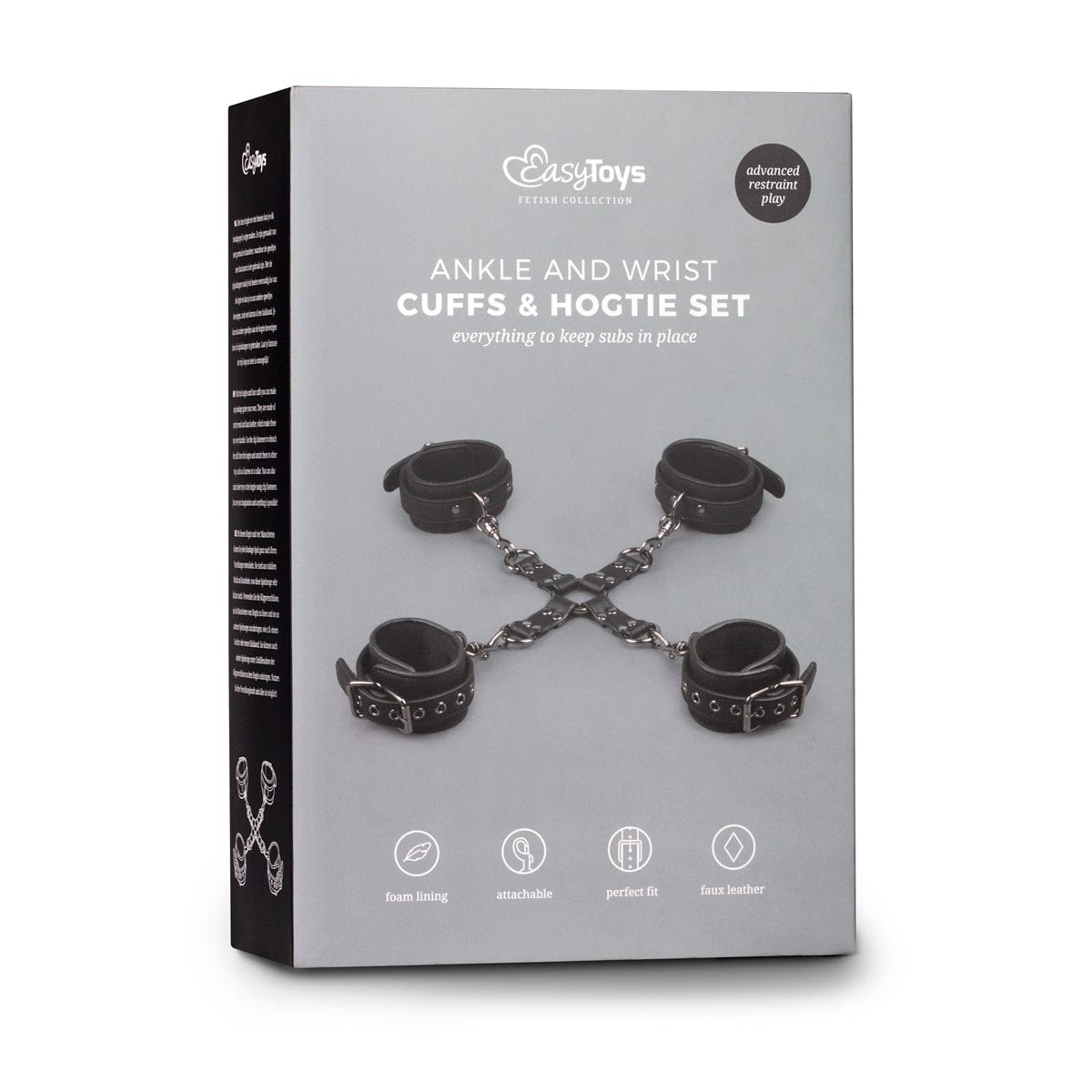 Hogtie With Hand And Ankle Cuffs Bondage Set > Bondage Gear > Restraints - Tophatter Daily Deals