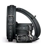 Thigh and Wrist Cuff Set – Durable Faux Leather BDSM Restraint Accessory > Bondage Gear > Restraints - Tophatter Daily Deals