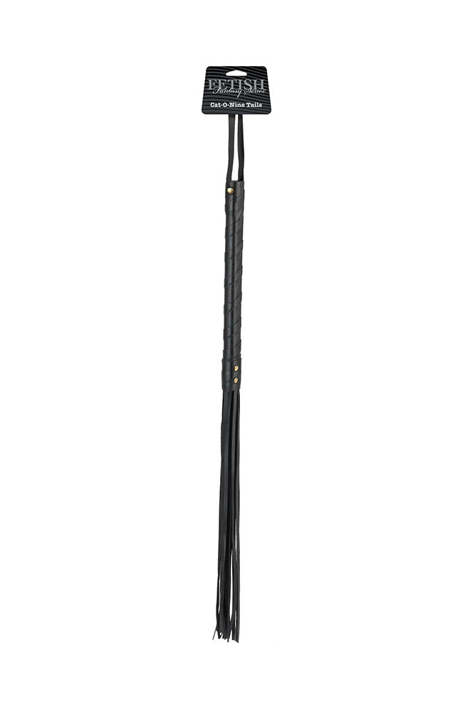 Pipedream - Fetish Fantasy Limited Edition - Cat-O-Nine Tails Flogger - Black BDSM - Tophatter Daily Deals