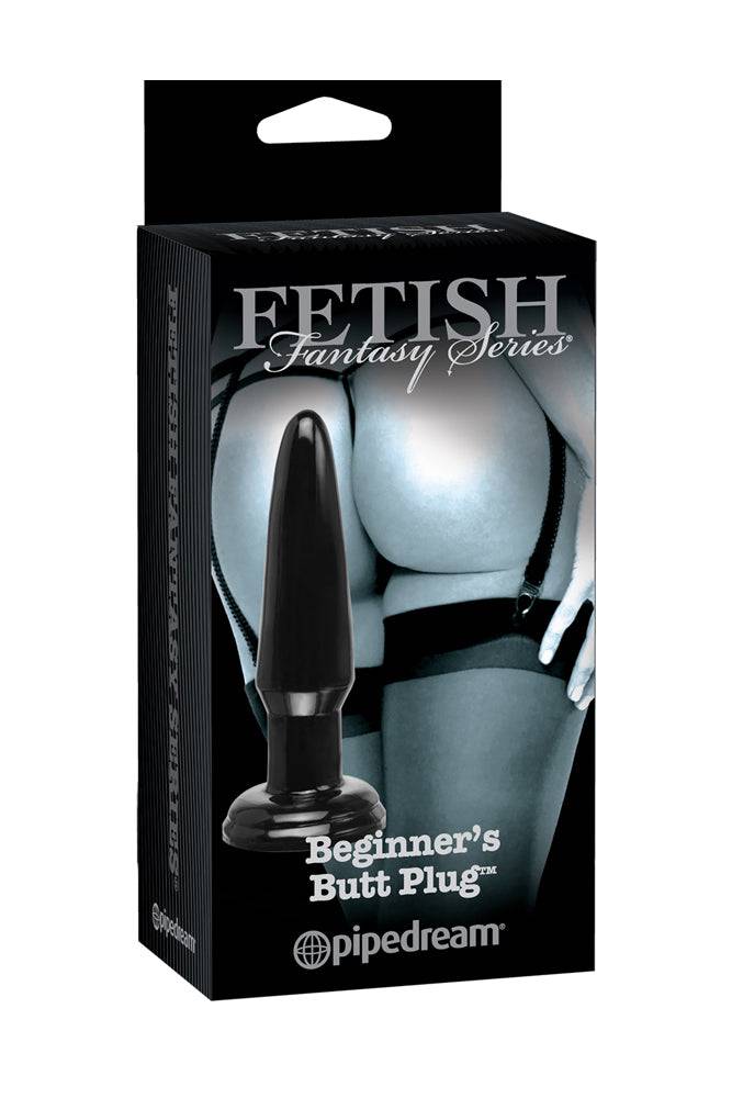 Pipedream - Fetish Fantasy Limited Edition - Beginner's Jelly Butt Plug - Black Sex Toy - Tophatter Daily Deals