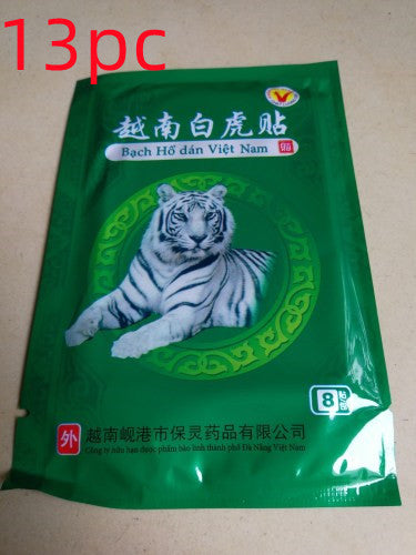 8pcs White Tiger Balm Chinese Herbs Medical Plasters For Joint Pain Back Neck Curative Plaster knee pads for arthritis G07002 Green 13pcs 104 Paste bag 0 - Tophatter Daily Deals