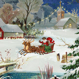 Winter Wildlife Lantern Christmas Advent Calendar | Traditional Advent Calendar Advent Calendar - Tophatter Daily Deals