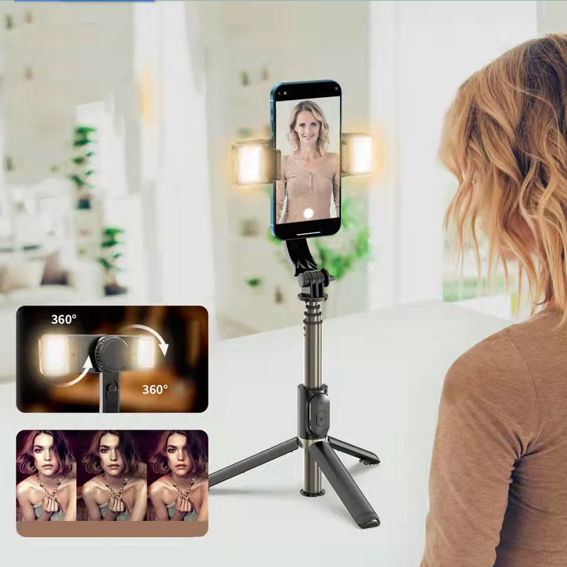 Bluetooth Selfie Stick Handheld Stabilizer Single-axis Mobile Phone Bracket 0 - Tophatter Daily Deals