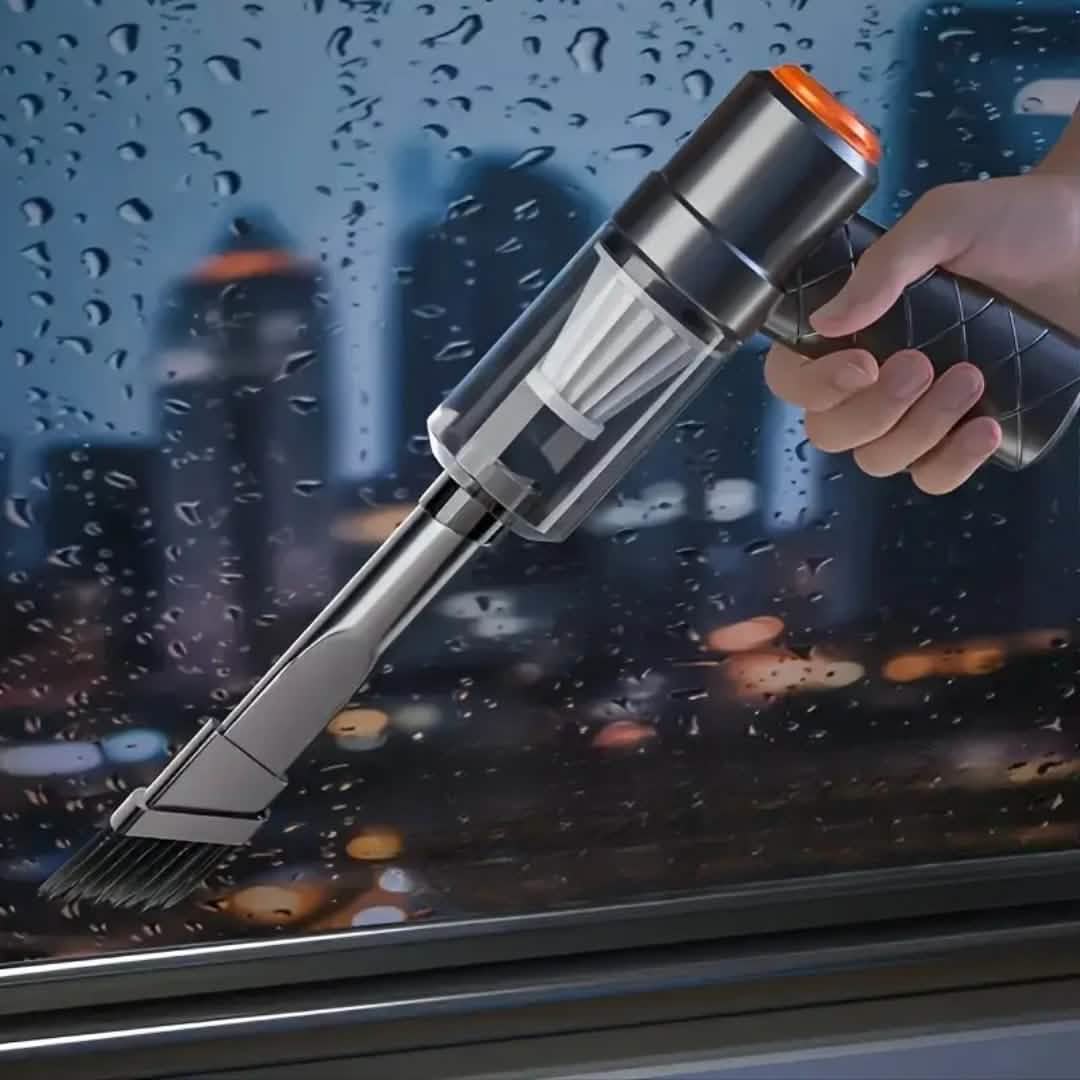 3-in-1 Portable Handheld Vacuum – Rechargeable, Suction & Blower, Mini for Car & Home Home Improvement - Tophatter Daily Deals