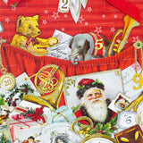 Vintage Suitcase Christmas Advent Calendar | Traditional Picture Advent Calendar Advent Calendar - Tophatter Daily Deals