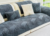 Autumn And Winter Thickening Non-slip Plush Sofa Cushion Dark gray 0 - Tophatter Daily Deals