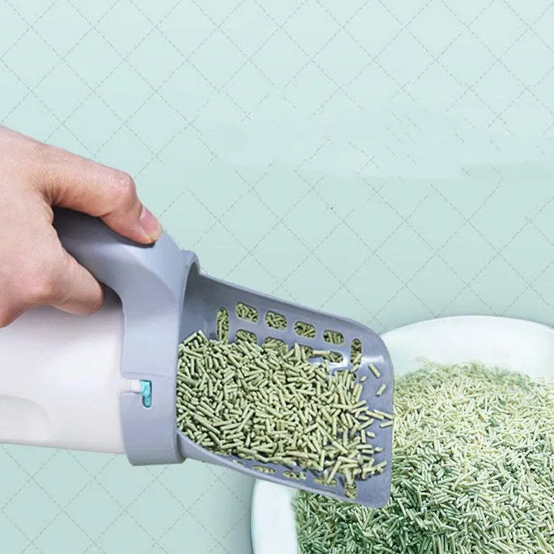 Integrated Litter Shovel "Lazy Cat" Pet Supplies - Tophatter Daily Deals