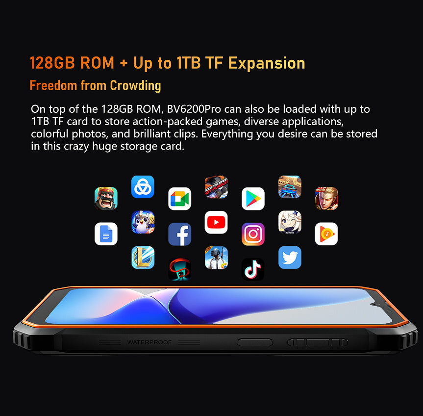 BV6200PRO Mobile Phone 0 - Tophatter Daily Deals