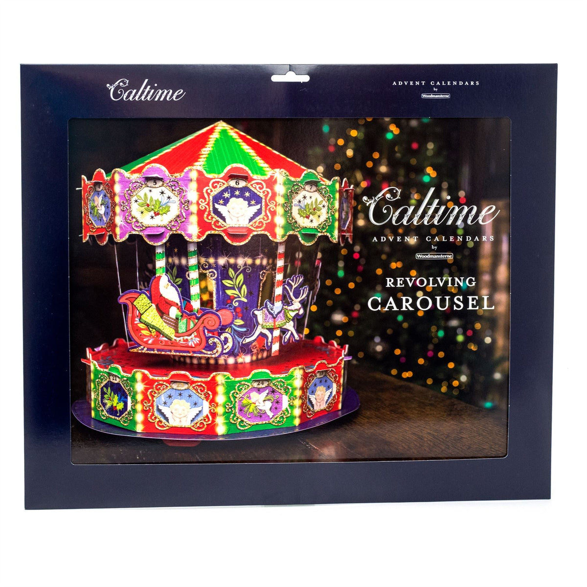 3D Revolving Carousel Christmas Advent Calendar | Build Your Own Advent Calendar Advent Calendar - Tophatter Daily Deals