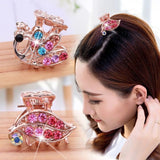 Butterfly Clasp Hair Jewelry Hairpin 0 - Tophatter Daily Deals