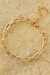 Gold Multi Layered Adjustable Chain Bracelet Set Bracelets - Tophatter Daily Deals