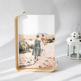 Acrylic Wooden Photo Frame Herbarium Display Frame Calendar DIY Frame Photo Frames For Wedding Party Picture Frame Photo Decor Log color 0 - Tophatter Daily Deals