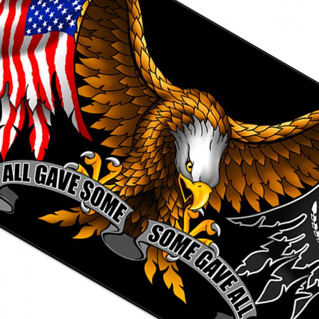 Hot Leathers All Gave Some Eagle Flag 3 x 5 w/ Metal Grommets Flag - Tophatter Daily Deals