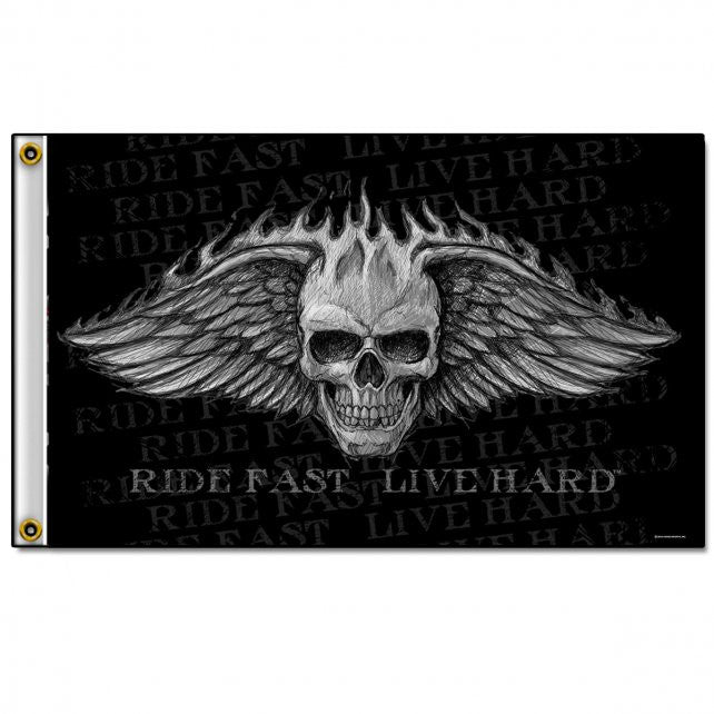 Hot Leathers Bad Scratch Flag 3 x 5 w/ Metal Grommets Flag - Tophatter Daily Deals