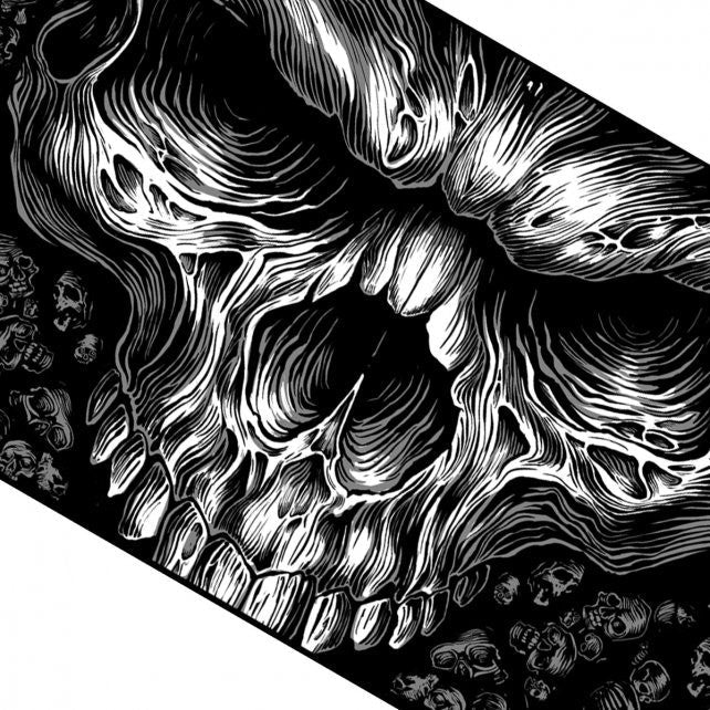 Hot Leathers Shredder Skull Flag 3 x 5 w/ Metal Grommets Flag - Tophatter Daily Deals