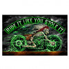 Hot Leathers Indian Ride It Like You Stole It Flag 3 x 5 w/ Metal Grommets Flag - Tophatter Daily Deals