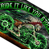 Hot Leathers Indian Ride It Like You Stole It Flag 3 x 5 w/ Metal Grommets Flag - Tophatter Daily Deals