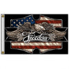 Hot Leathers Freedom Eagle Flag 3 x 5 w/ Metal Grommets Flag - Tophatter Daily Deals