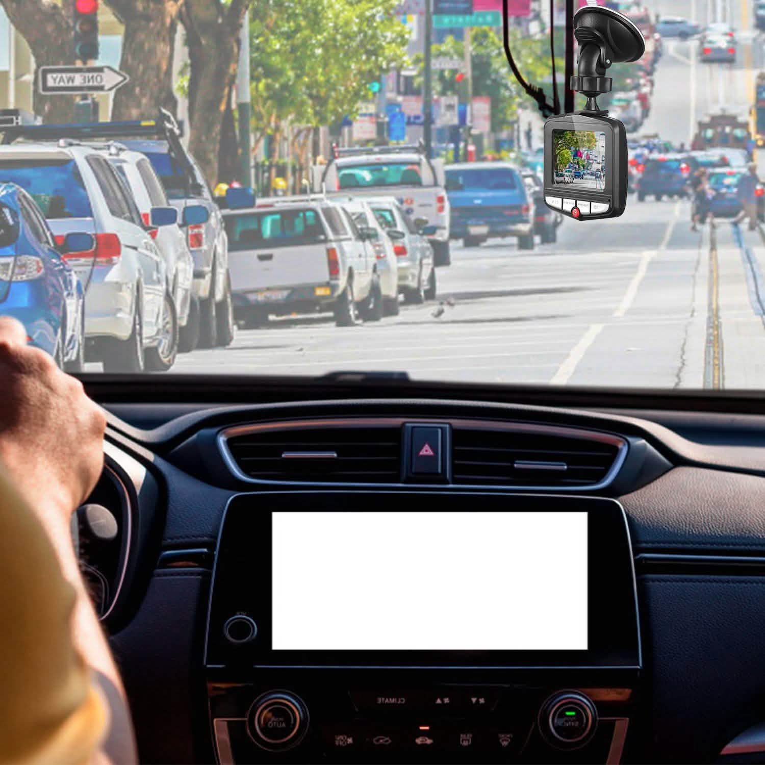 FHD 1080P Car DVD Dash Cam Vehicle Video Recorder Automotive - Tophatter Daily Deals