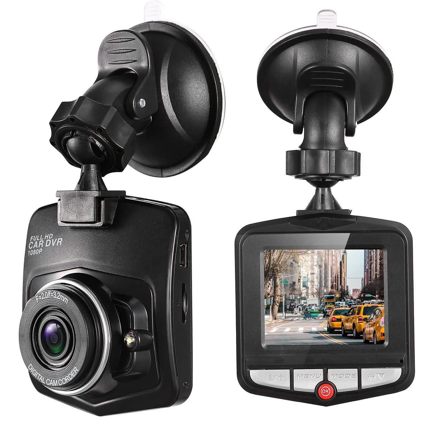 FHD 1080P Car DVD Dash Cam Vehicle Video Recorder Automotive - Tophatter Daily Deals