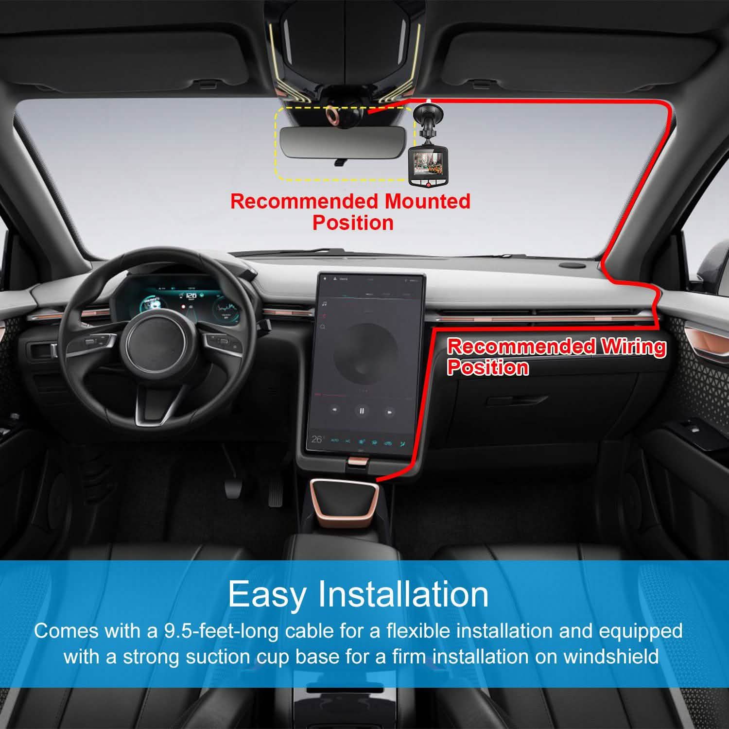 FHD 1080P Car DVD Dash Cam Vehicle Video Recorder Automotive - Tophatter Daily Deals