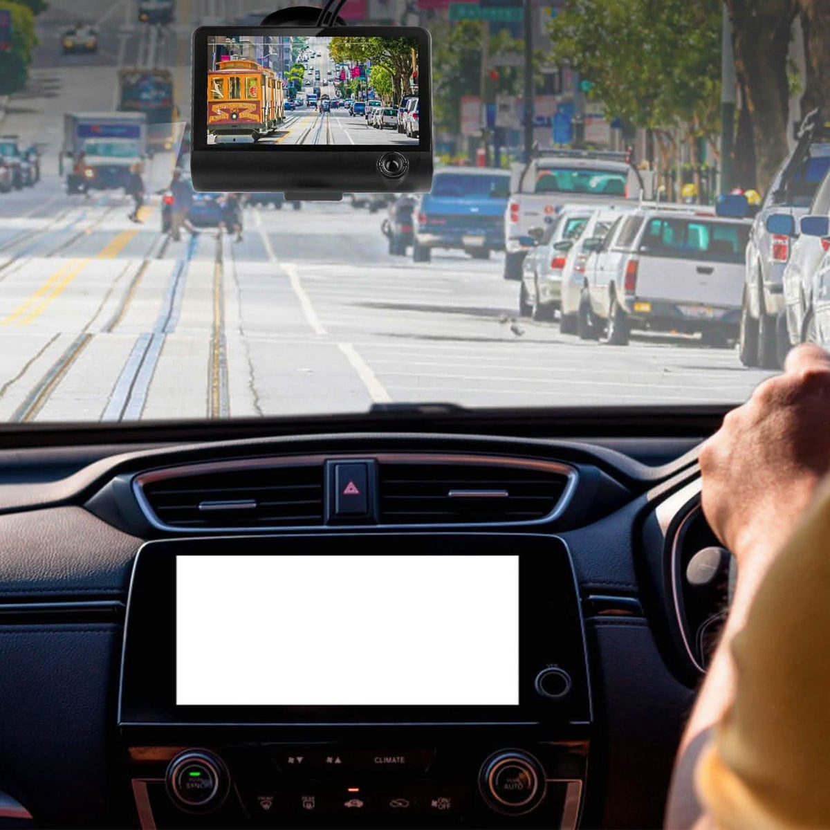 FHD 1080P Car DVR Dash Camera Automotive - Tophatter Daily Deals