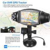 FHD 1080P Dual Lens Car DVR Dash Cam Automotive - Tophatter Daily Deals