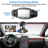 FHD 1080P Dual Lens Car DVR Dash Cam Automotive - Tophatter Daily Deals