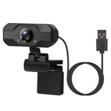 FHD 1080P USB Webcam with 360° Rotatable Clip Computer Accessories - Tophatter Daily Deals